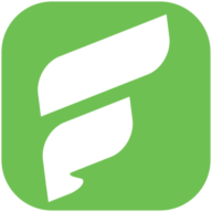 Logo fokus konzept